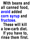 corn syrup & fructose